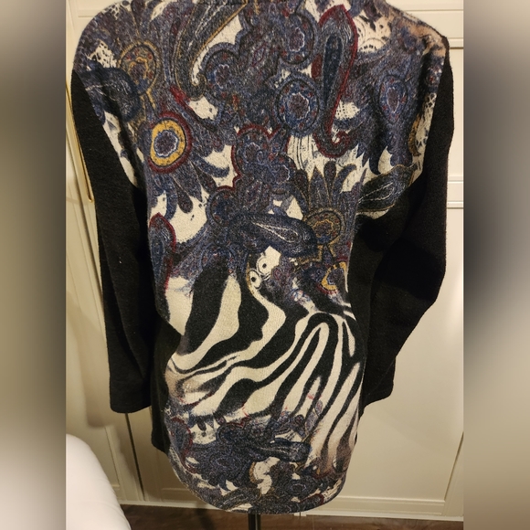 Cowl Neck Pullover Women's Sweater - Picture 4 of 6